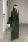 Samuel Gui Yang Folding Shirt AW22SH03-2 Ink green